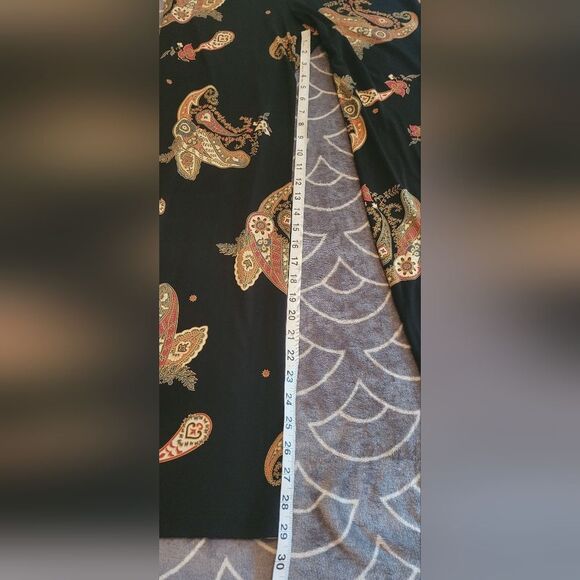 Vince Camuto Paisley Spice Knit slip on Pants Sz XXS - Picture 7 of 10